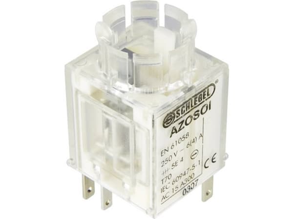 Schlegel AZOSOI Kontaktelement 2 x brytande kontakt, 1 x öppnande kontakt Beröring 250 V/AC 1 st