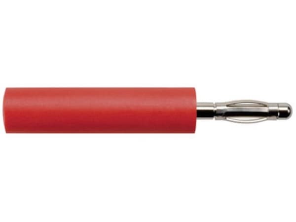 Schützinger tuft kontaktdon plugg 2 mm - hylsa 4 mm röd A 20 - 40S / RT 1 st (A 20 - 40S / RT)