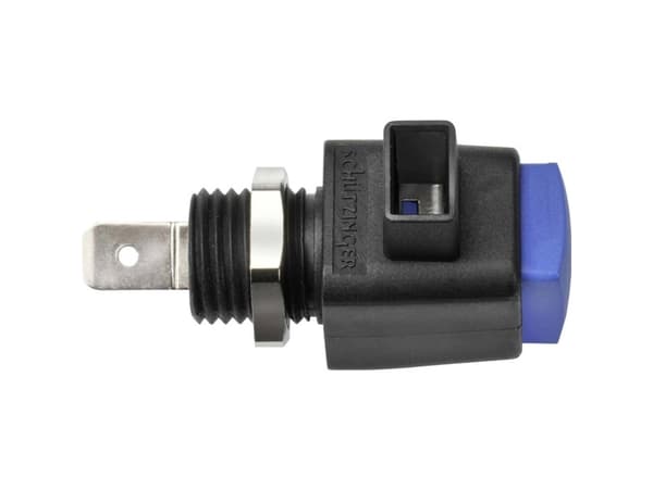 Schützinger ESD 798 / BL Sikkerheds-lyntrykklemme Blå 16 A 1 stk