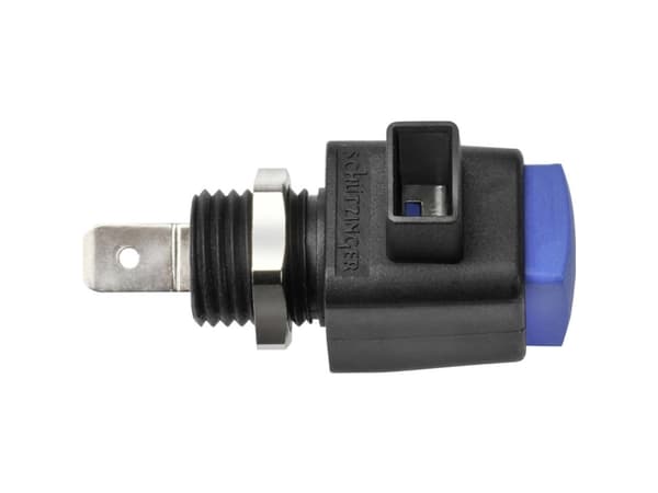 Schützinger ESD 798 / BL Sikkerheds-lyntrykklemme Blå 16 A 1 stk