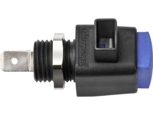 Schützinger ESD 798 / BL Sikkerheds-lyntrykklemme Blå 16 A 1 stk