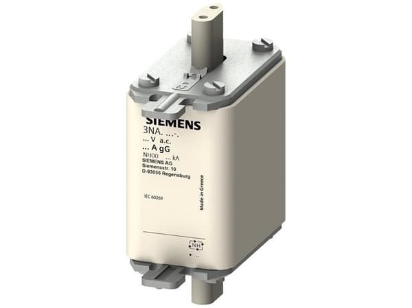 Siemens 3NA38307 NH-sikring Sikringsstørrelse = 00 100 A 500 V/AC, 250 V/DC 3 stk