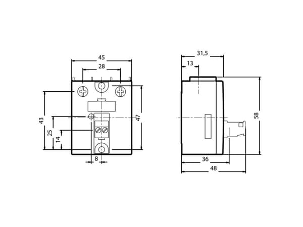 Siemens Semiconductor Relä 3RF20501AA22 50 A Kopplingsspänning (max.): 230 V/AC 1 st