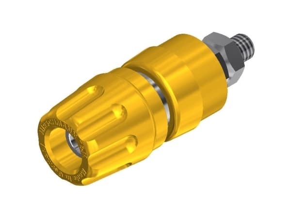 SKS Hirschmann PKI 10 A Polklemme Gul 35 A 1 stk