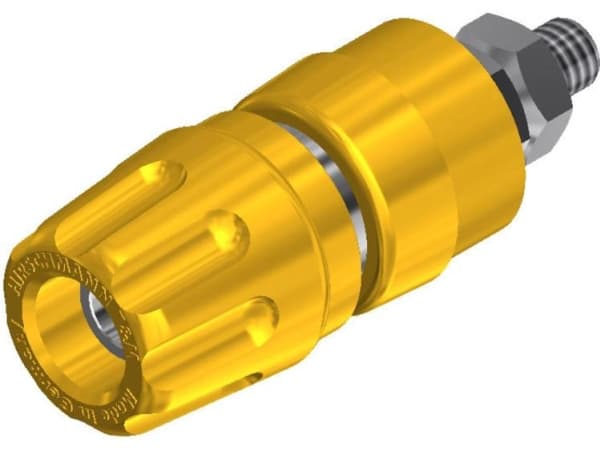 SKS Hirschmann PKI 10 A Polklemme Gul 35 A 1 stk