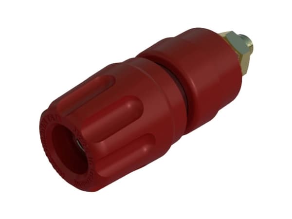 SKS Hirschmann PKI 10 A Au Polklemme Rød 35 A 1 stk