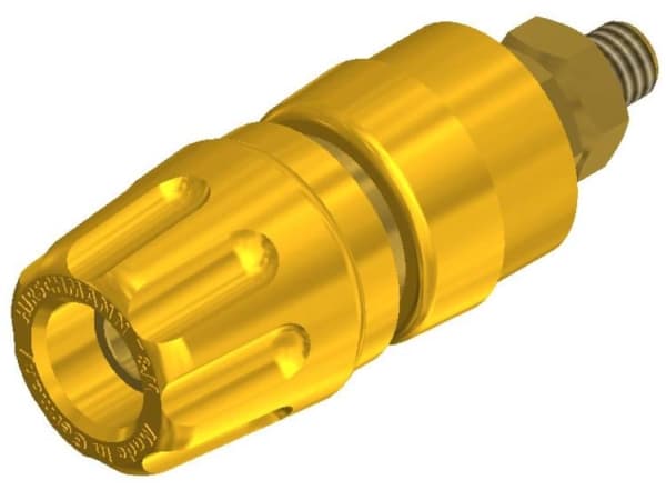 SKS Hirschmann PKI 10 A Au pole terminal Gul 35 A 1 st