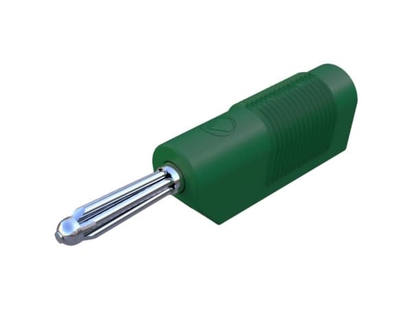 SKS Hirschmann BSB 20 K Bananstik Stik, lige Stift-diameter: 4 mm Grøn 1 stk