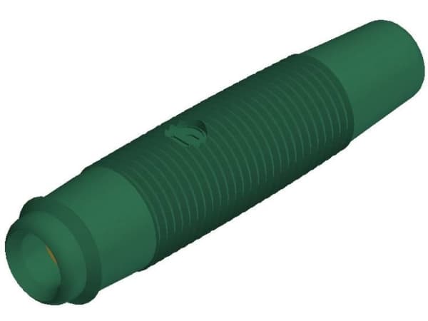 SKS Hirschmann KUN 30 Au Laboratorietilslutning Tilslutning, lige Stift-diameter: 4 mm Grøn 1 stk