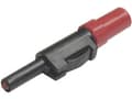 Miniatyrbilde 1 av 4: SKS Hirschmann SLS 10 B Laboratoriestik Stik, lige Stift-diameter: 4 mm Rød 1 stk