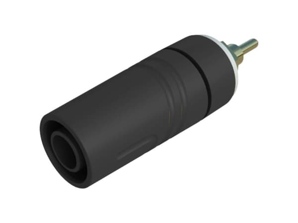 SKS Hirschmann SAB 2630 S1,9 Au Säkerhetslaboratorieanslutning Anslutning, infälld vertikal Stiftdiameter: 4 mm Svart 1 st