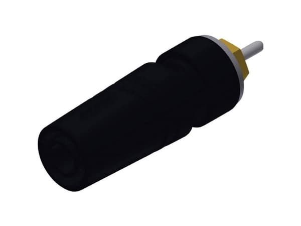SKS Hirschmann SAB 2630 S1,9 Au Säkerhetslaboratorieanslutning Anslutning, infälld vertikal Stiftdiameter: 4 mm Svart 1 st