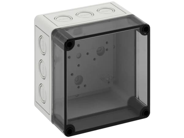 Spelsberg TK PS 1313-10-tm Installationskabinet 130 x 130 x 99 Polykarbonat , Polystyrol (EPS) Gråhvid (RAL 7035) 1 stk