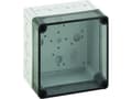 Miniatyrbild 1 av 5: Spelsberg TK PS 1313-10-tm Installationskabinet 130 x 130 x 99 Polykarbonat , Polystyrol (EPS) Gråhvid (RAL 7035) 1 stk