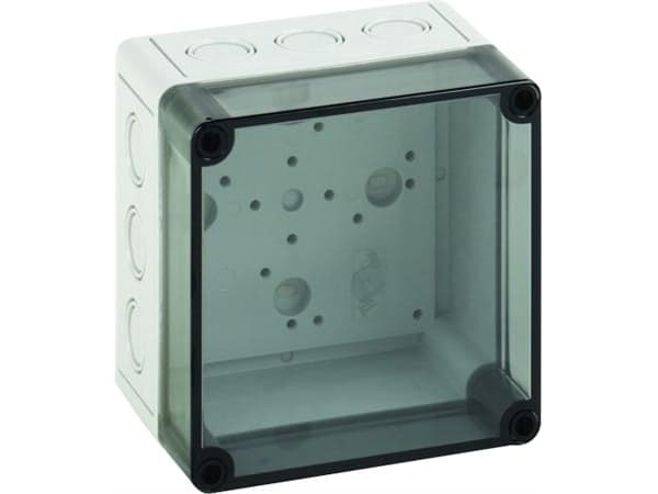 Spelsberg TK PS 1313-10-tm Installationskabinet 130 x 130 x 99 Polykarbonat , Polystyrol (EPS) Gråhvid (RAL 7035) 1 stk