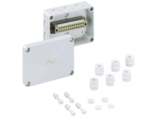 Spelsberg RKK 4/12 XL-12x4² Skåp för terminalrader 130 x 94 x 57 Polystyren (EPS) Grå 1 st