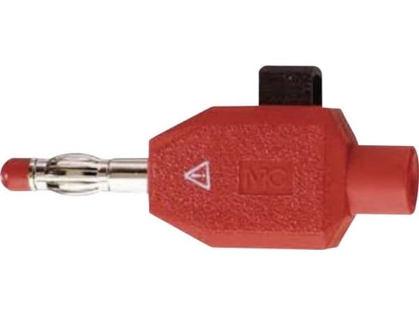 Stäubli KLS4 ROT Bananstik Stik, lige Stift-diameter: 4 mm Rød 1 stk