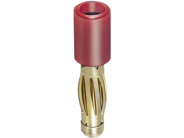 Stäubli R4/2-A Övergångskoppling Koppling 4 mm - bussning 2 mm Röd 1 st
