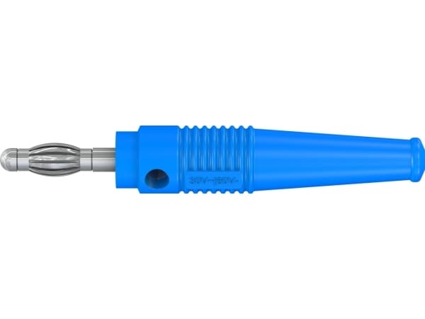 MC L-41Q, Testausjohdin, Sininen, Banaaniliittimet, 2.5 mm², 60 V, 30 V