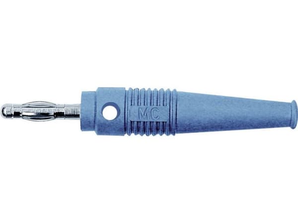 MC L-41Q, Testausjohdin, Sininen, Banaaniliittimet, 2.5 mm², 60 V, 30 V