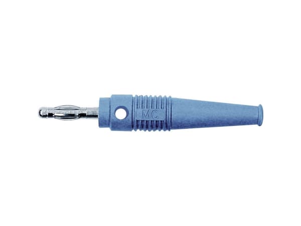 MC L-41Q, Testausjohdin, Sininen, Banaaniliittimet, 2.5 mm², 60 V, 30 V