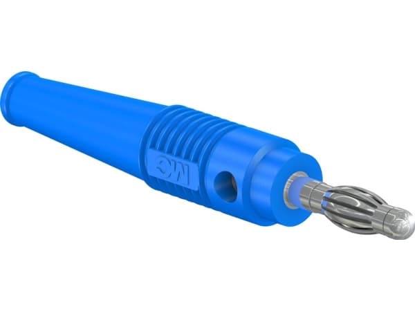 MC L-41Q, Testausjohdin, Sininen, Banaaniliittimet, 2.5 mm², 60 V, 30 V