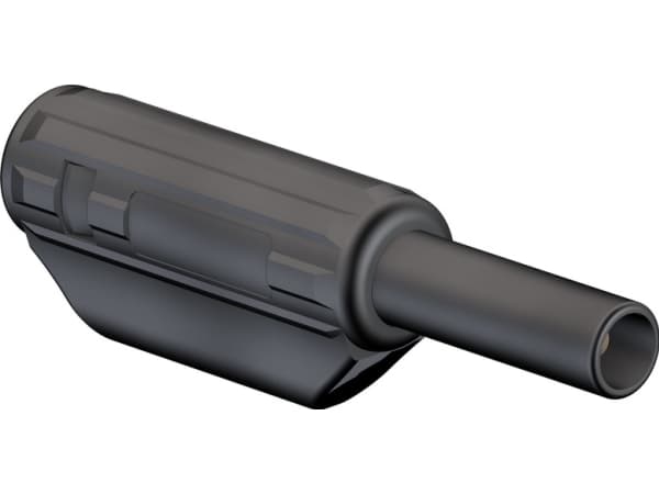 Stäubli SL205-K, Jämn, 0.5 mm ², CAT II, Svart, IEC EN 61010-031, 10 A