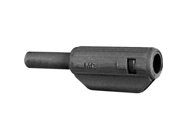 Stäubli SL205-K, Jämn, 0.5 mm ², CAT II, Svart, IEC EN 61010-031, 10 A
