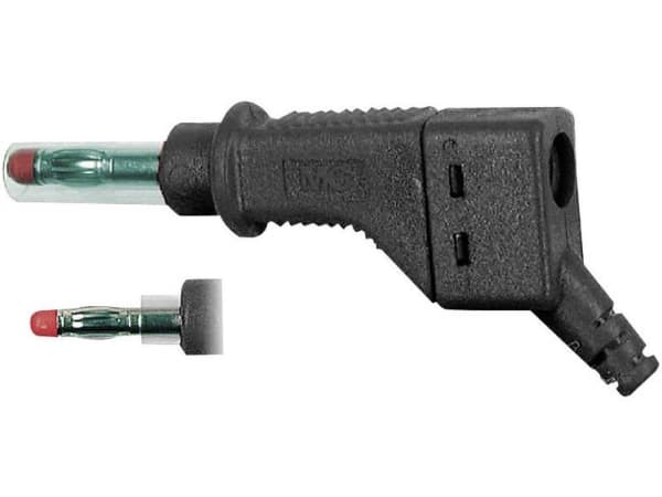 Stäubli XZGL-425, Skru, Nickel, 2.5 mm², CAT II, Sort, 32 A
