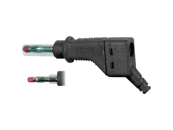 Stäubli XZGL-425, Skru, Nickel, 2.5 mm², CAT II, Sort, 32 A
