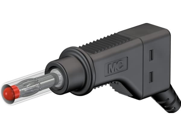 Stäubli XZGL-425, Skru, Nickel, 2.5 mm², CAT II, Sort, 32 A