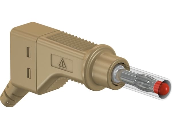 Stäubli XZGL-425, Skruv, Nickel, 2.5 mm ², CAT II, Brun, 32 A