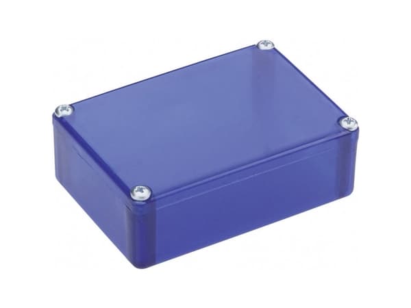 Strapubox 2024BL Universalkabinet 72 x 50 x 26 ABS Blå (transparent) 1 stk