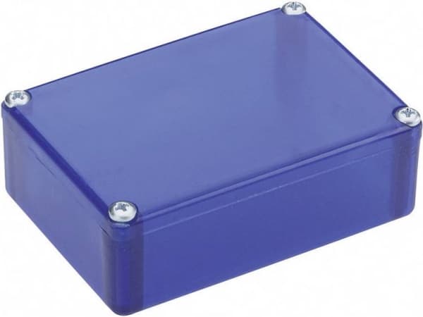 Strapubox 2024BL Universalkabinet 72 x 50 x 26 ABS Blå (transparent) 1 stk