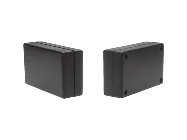 Strapubox 2744SW Universalkabinet 70 x 40 x 20 ABS Sort 1 stk