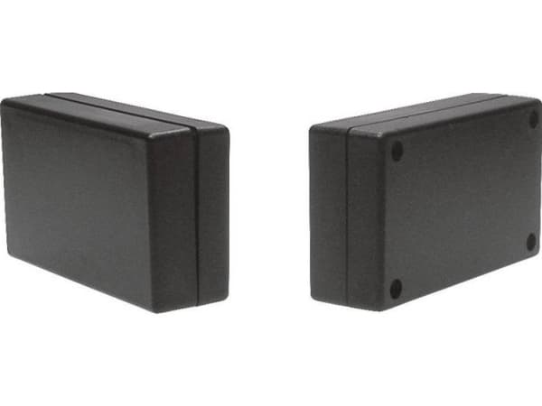 Strapubox 2744SW Universalkabinet 70 x 40 x 20 ABS Sort 1 stk