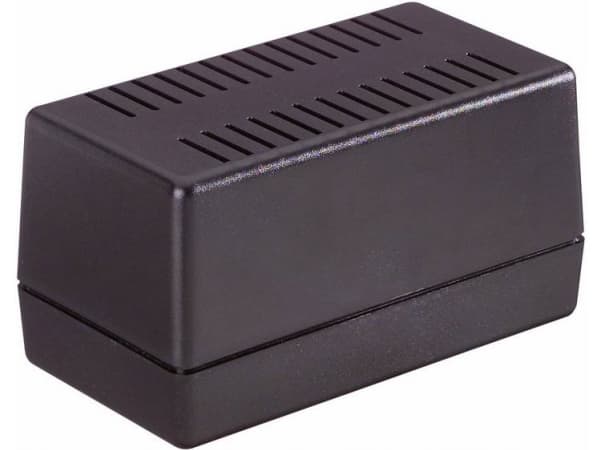 Strapubox 7474 Universalkabinet 148 x 78 x 80 ABS Sort 1 stk