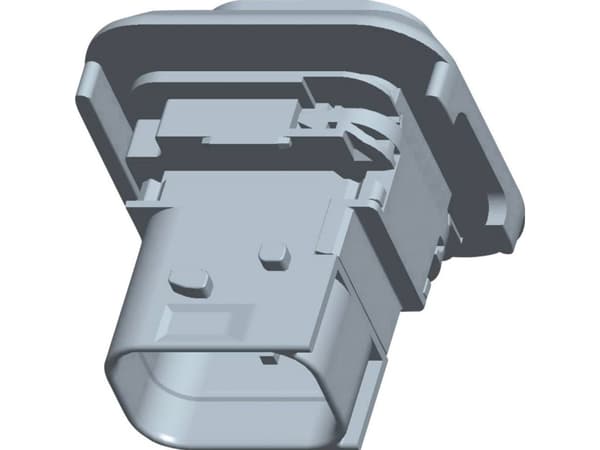 TE Connectivity Anslutningskort HDSCS, MCP Totalt antal poler 6 1-1670214-1 1 st