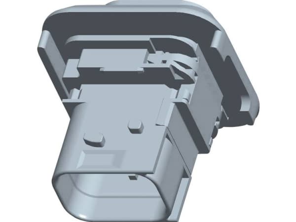 TE Connectivity Anslutningskort HDSCS, MCP Totalt antal poler 6 1-1670214-1 1 st