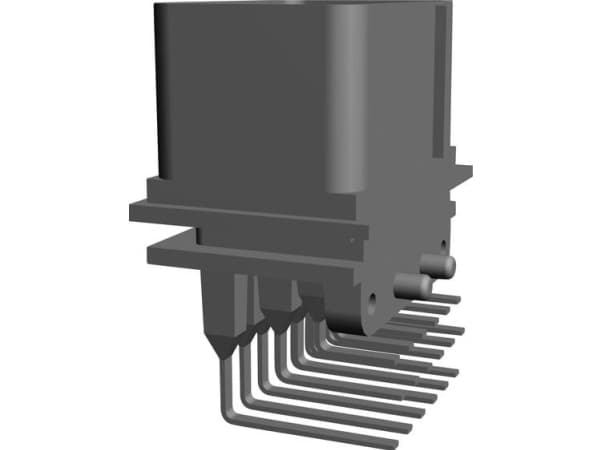 TE Connectivity Stiftliste (standard) Econoseal 3 Samlet antal poler 18 344103-1 1 stk