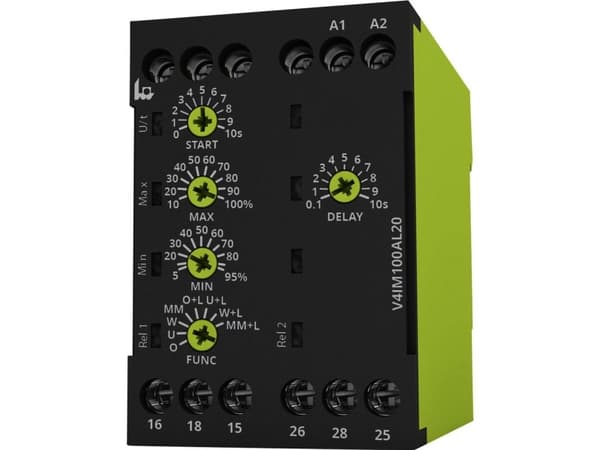 Övervakningsreläer 24, 24 - 240, 240 V/DC, V/AC 2 x omkopplare V4IM100AL20 24-240V AC/DC 1 st