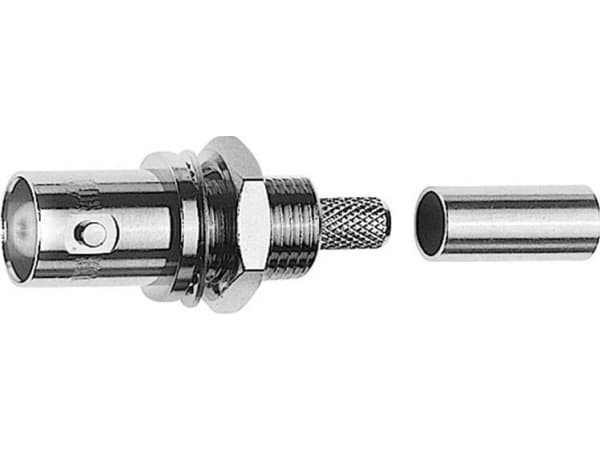Telegärtner BNC kabelinstallasjonskontakt Crimp G01 50 Ohm, crimp/crimp, A1305, Z01, G01 (RG-58 C/U) - 1 stk (J01001A0078)
