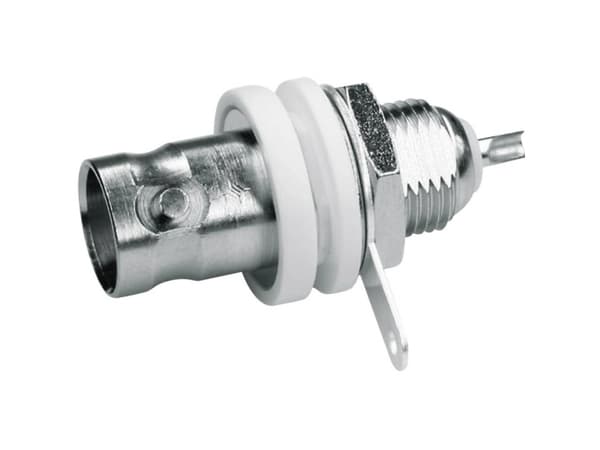 Telegärtner J01001B1222 J01001B1222 BNC-liitin Liitäntä, uppoasennus pystysuoraan 50 Ω 1 kpl