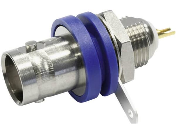 Telegärtner J01001D1222 J01001D1222 BNC-kontakt Anslutning, infälld vertikal 50 Ω 1 st