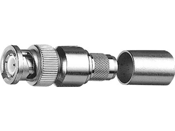 Telegärtner J01002A0046 J01002A0046 BNC-kontakt Kontakt, rak 75 Ω 1 st