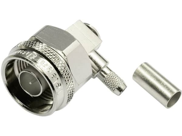 Telegärtner J01020A0035 J01020A0035 N-kontakt Kontakt, vinklad 50 Ω 1 st