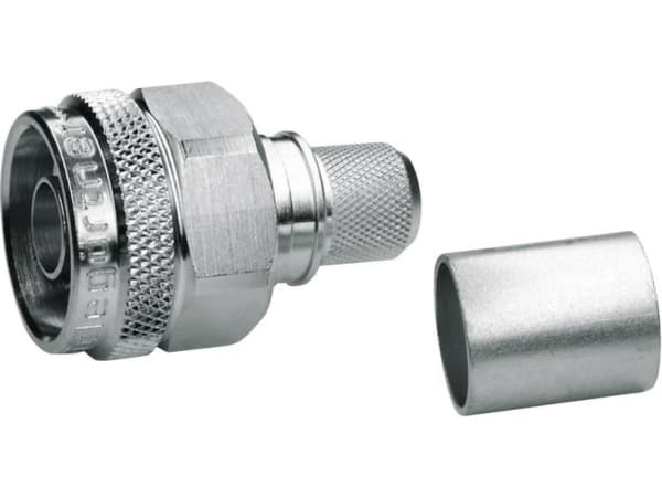 Telegärtner J01020A0110, RG-214/U, Rostfritt stål, Hankoppling, Polytetrafluoreten (PTFE), 1 styck
