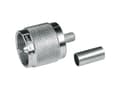 Miniatyrbild 2 av 2: Telegärtner UHF-Kabelstecker Crimp G01 crimp/crimp, B0605, G01 (RG-58 C/U) - 1 Stück (J01040A0001)