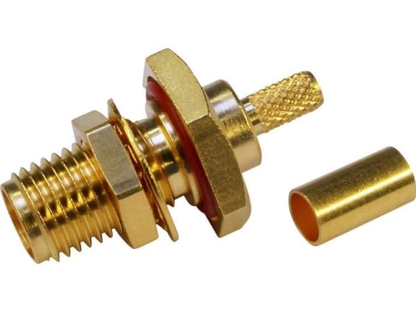 Telegärtner SMA omvendt kontaktkontakt, installasjon 50 ohm J01151R0001 1 stk (J01151R0001)