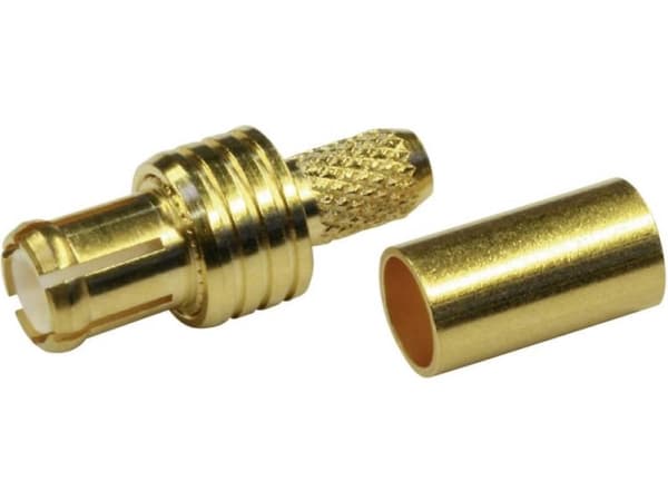 Telegärtner MCX kontaktplugg, rett 50 ohm J01270A0151 1 stk (J01270A0151)